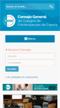 Mobile Screenshot of consejo-fisioterapia.org